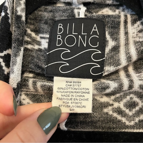 Billabong | Open Front Cardigan - Picture 13 of 14